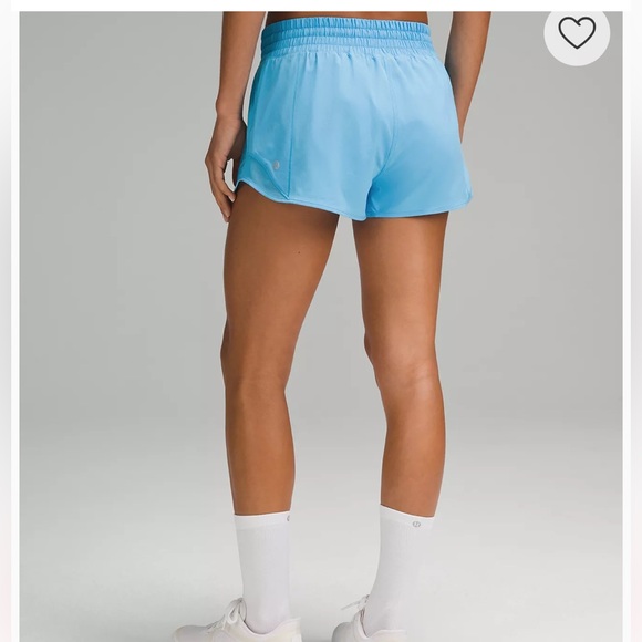Hotty Hot High-Rise Lined Short 2.5" kayak blue - Picture 3 of 8